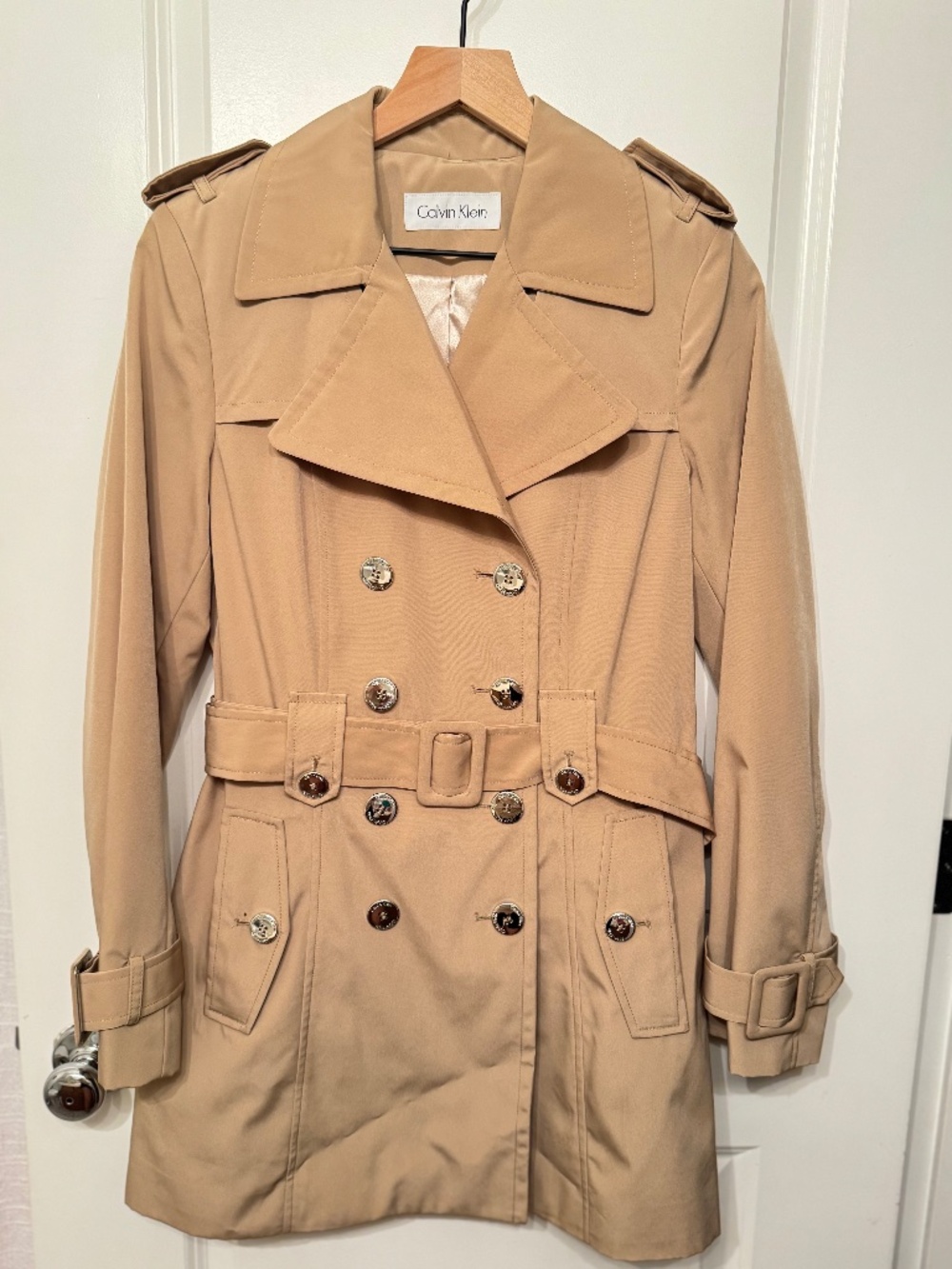 Classic Tan Trench Coat